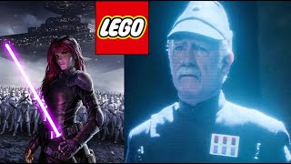 Custom Lego Mara Jade And Capitan Gilad Pellaeon Review [upl. by Sherl]