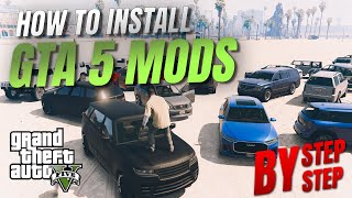 How to install GTA 5 mods complete guide step by step 2024 [upl. by Siuoleoj]