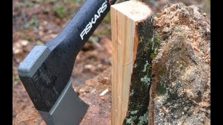 Fiskars Axe X15  Review [upl. by Assenab]