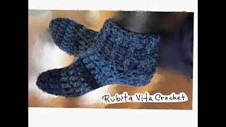 Calcetines a crochet [upl. by Iuqcaj]