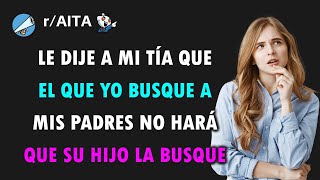 Mi tía no supera al hijo que dio en adopción y no me deja en paz [upl. by Eem]