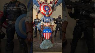 All the Caps Medicom Mafex Captain America Classic Suit mafex shfiguarts wintersoldier [upl. by Andrej]