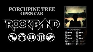 Rock Band Porcupine Tree  Open Car [upl. by Margareta]