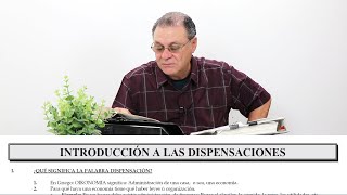 Introducción a las dispensaciones  Estudio de seminario Clase [upl. by Macmahon872]