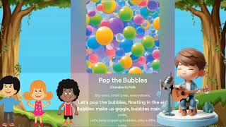 Pop the Bubbles 💭 New Version Nursery Rhymes amp Kids Song [upl. by Ramilahs]