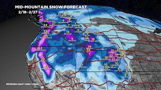 Snow Forecast for Presidents Day and Beyond [upl. by Nets]