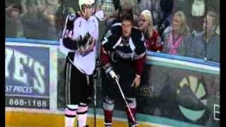 Kruise Reddick vs Colton Jobke Sep 29 2010 amp Jordan Messier vs Max Adolph Sep 29 2010 [upl. by Ardath]