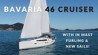 Sailing a Bavaria 46 Ocean A Class sailing yacht  Tour [upl. by Elehcar]