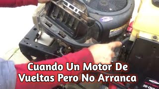 RDMJ  Cuando un motor da vueltas pero no arranca [upl. by Springer]