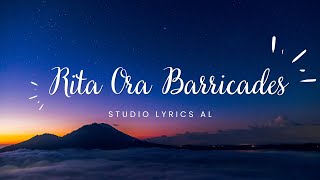 Netsky amp Rita Ora  Barricades  Lyrics Video [upl. by Adnoraj]