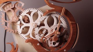 Wooden clock [upl. by Isaacson357]