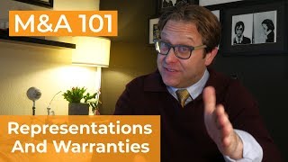 Representations and Warranties in Mergers and Acquisitions MampA [upl. by Yelime]