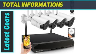 Advanced 50MP Outdoor Wireless Security Camera System with 2Way Audio amp Signal Enhancement [upl. by Reseda238]