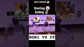 BGMI VS FREEFIRE 🔥🥵💯🍷freefirebgmivsfreefirefreefireshortsbgmishortsgamingfreefireclipsshorts [upl. by Euginom676]