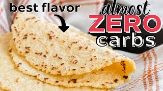 Never buy LOW CARB tortillas again glutenfree [upl. by Htidirem137]