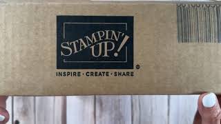 Stampin Up Unboxing video [upl. by Marko668]