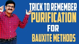 Trick to remember purification of Bauxite MethodsJEE Main Advance AIIMS [upl. by Jeniece]