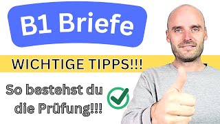 B1 Briefe  So bestehst du die Prüfung 💪 [upl. by Joselyn]