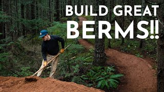 BUILD GREAT BERMS THE ULTIMATE GUIDE FOR MTB AND BMX [upl. by Odnanref]