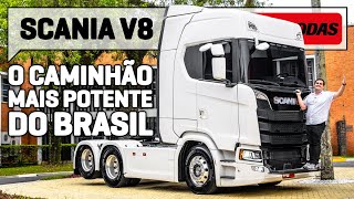 Scania 620S V8 dirigimos o caminhão mais potente do Brasil  Quatro Rodas [upl. by Noak]