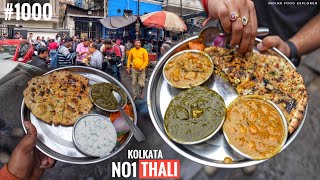 47₹Only  Highest Selling Affordable Thali in Kolkata ￼ 1000 People Eat Everyday  Street Food [upl. by Castorina]