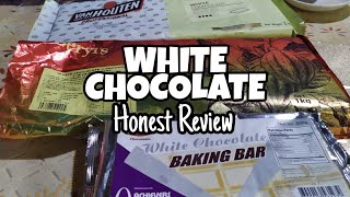 Beryls vs Van Houten vs Dutche WHITE Chocolate Honest Review [upl. by Eyde]