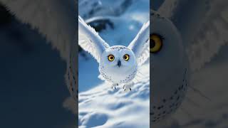 Snowy Owl Secrets A Quick Peek facts owls animals [upl. by Roumell]