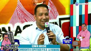 P R D EDWIN ARECHE CANDIDATO A DIPUTADO LA ROMANA ENTREVISTA CON AGUSTIN DIGITAL [upl. by Assetak]