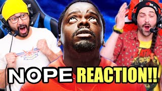 NOPE MOVIE REACTION First Time Watching Full Movie Review amp Breakdown [upl. by Saxet62]