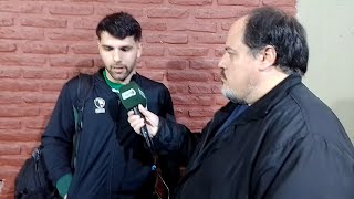 Entrevista a Franco García  Fecha 26 Ferro 3 vs Agropecuario 0 [upl. by Jo-Ann446]