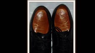 Churchs Hand Made English Black Brogue Designer Shoes [upl. by Ylrebma]