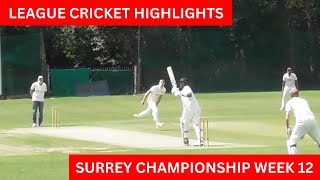 Surrey Championship Highlights  Div 2  Worcester Park 2nd XI vs Epsom 2nd XI [upl. by Maire]