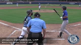 Joaquin Covarrubias Prospect Video LHP Bonita High School Class of 2027 [upl. by Omora]