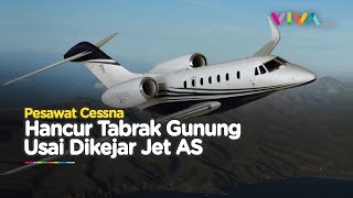 DETIKDETIK Pesawat Cessna Tabrak Gunung di Virginia AS [upl. by Kovacs]