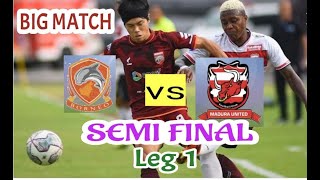 Borneo vs Madura United Semi Final Leg 1 [upl. by Hattie]