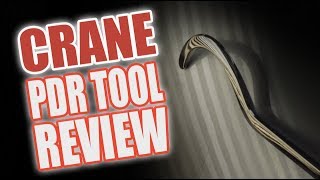 PDR Tool Review  Stanliner Raised Crane Dent Tool Tutorial [upl. by Bezanson]