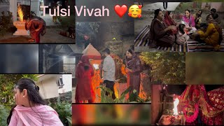 Tulsi mata ko sjane m bhut mzza aaya ❤️🥰 [upl. by Enelyk423]