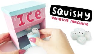 DIY SQUISHY ICE VENDING MACHINE [upl. by Maynord]