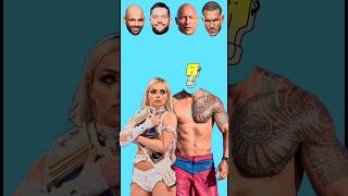 Guess who ❓ With Liv Morgan themiz therock randyorton wwe livmorgan [upl. by Musa]