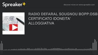 CERTIFICATO IDONEITA ALLOGGIATIVA [upl. by Skcirdnek]