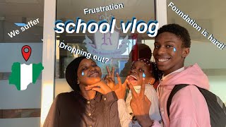 SCHOOL VLOG  A DAY IN MY LIFE  FOUNDATION YEAR  NIGERIAN YOUTUBER 2019 [upl. by Anderer494]