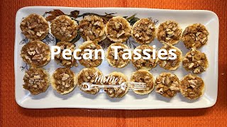 MeMes Recipes  Pecan Tassies [upl. by Hite]