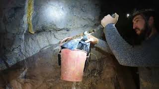 Sallet mine fluorspar fluoride part 2 stupid dangerous ladders [upl. by Damaris]