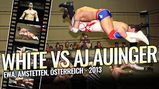 AJ vs Sexy Peter White  EWA Euro Tour 2013 [upl. by Olatha31]