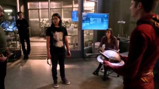 The Flash S2E18  Flash gives his speed to Zoom in return for Wally [upl. by Hakim710]