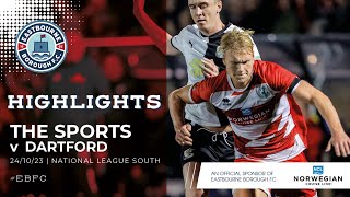 Highlights Eastbourne Borough v Dartford [upl. by Lorrimer]