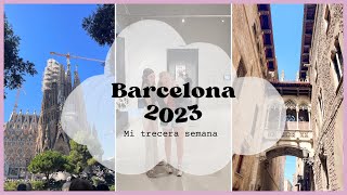 Barcelona ‘23 I vlog 3 [upl. by Aicillyhp]