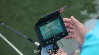 LUCKY FISH FINDER underwater fishing camera FL180AR [upl. by Yehudi164]