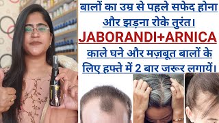 Jaborandi benefits for premature Grey Hairs।बालों का झड़ना और सफेद होना रोके तुरंत।। [upl. by Petua576]