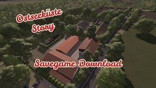 🖐🏼Savegame Download📥LS22 Ostseeküste Story [upl. by Nolaf]